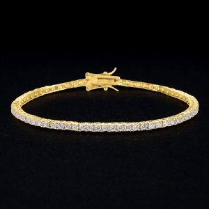 צמיד טניס קלאסי-14K